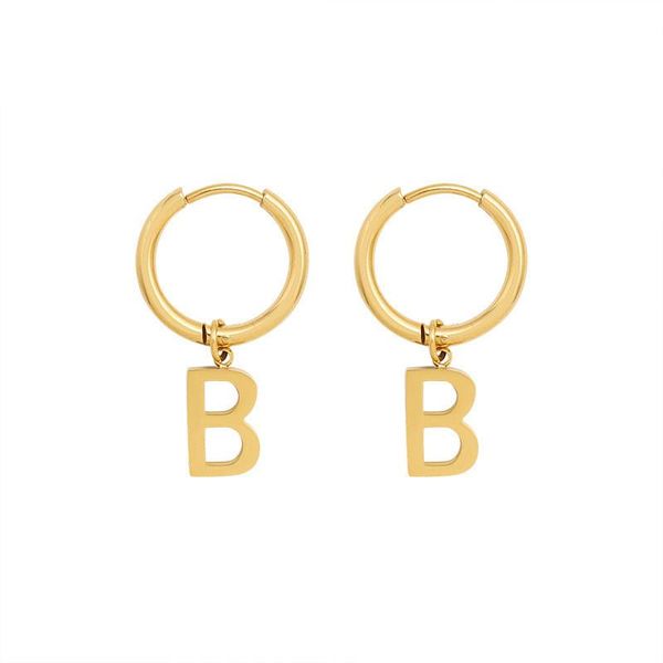 dangle & chandelier gold fashion stainless steel jewelry letter earrings big color drop for women 2021 trend, Silver
dangle & chandelier gold fashion stainless steel jewelry letter earrings big color drop for women 2021 trend, Silver