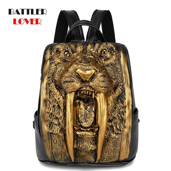 backpack women's 3d animal printing relief stereoscopic school bags for female rivet design shoulder bag un2021 luxery brand
backpack women's 3d animal printing relief stereoscopic school bags for female rivet design shoulder bag un2021 luxery brand