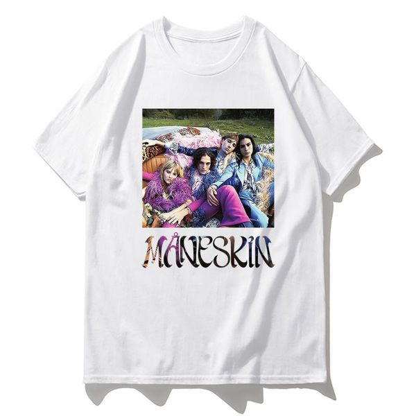 men's t-shirts maneskin t shirt 2021 fashion mens casual kawaii white cotton male harajuku tee vintage tshirts, White;black
men's t-shirts maneskin t shirt 2021 fashion mens casual kawaii white cotton male harajuku tee vintage tshirts, White;black