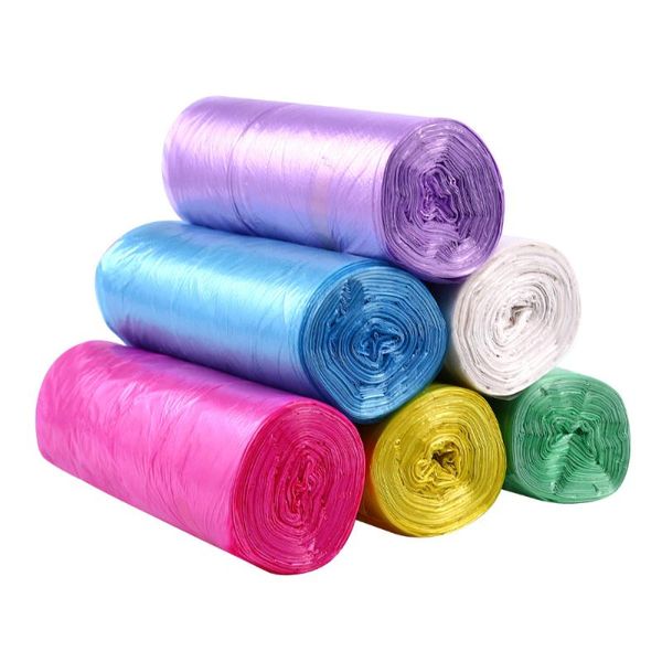 waste bins ounona 150pcs handle-tie small trash bags colorful for home office 
waste bins ounona 150pcs handle-tie small trash bags colorful for home office