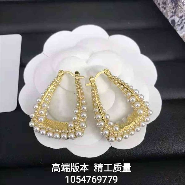 2021 luxury designer jewelry earrings diamond letter pearl women's fashion ins net red same earrings, Silver
2021 luxury designer jewelry earrings diamond letter pearl women's fashion ins net red same earrings, Silver