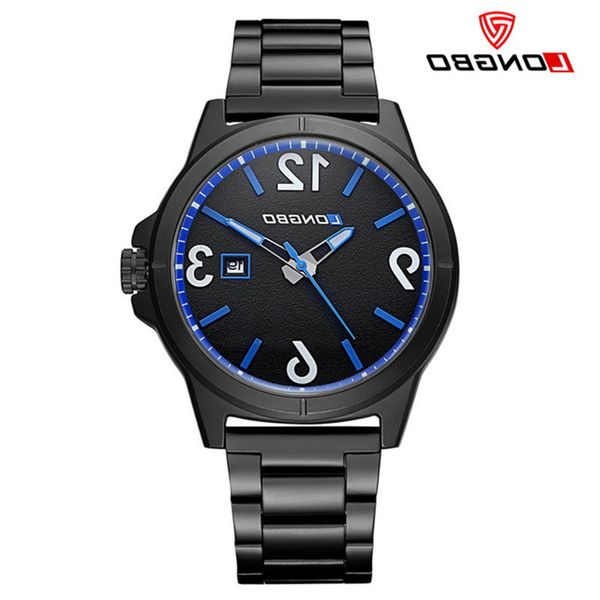 longbo 3003 men's business simple watch fashion stainless steel band automatic date leisure, Slivery;brown
longbo 3003 men's business simple watch fashion stainless steel band automatic date leisure, Slivery;brown
