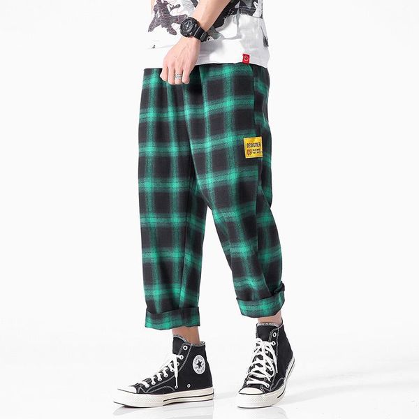 men's pants 2021 joggers plaid man cotton comfortable pant summer casual streetwear loose trendy sweatpants, Black
men's pants 2021 joggers plaid man cotton comfortable pant summer casual streetwear loose trendy sweatpants, Black
