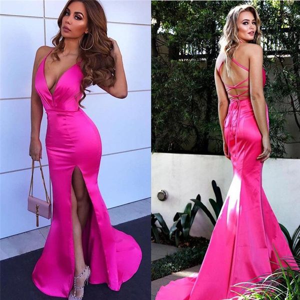 evening dresses robe soiree femme slit dress 2021 simple backless formal gown for women v-neck vestidos de gala, Black;red
evening dresses robe soiree femme slit dress 2021 simple backless formal gown for women v-neck vestidos de gala, Black;red