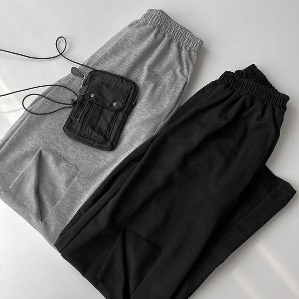 women's pants & capris yitimoky high waist hole women wide leg elastic sweatpants loose bandage summer 2021 korean casual fashion, Black;white
women's pants & capris yitimoky high waist hole women wide leg elastic sweatpants loose bandage summer 2021 korean casual fashion, Black;white