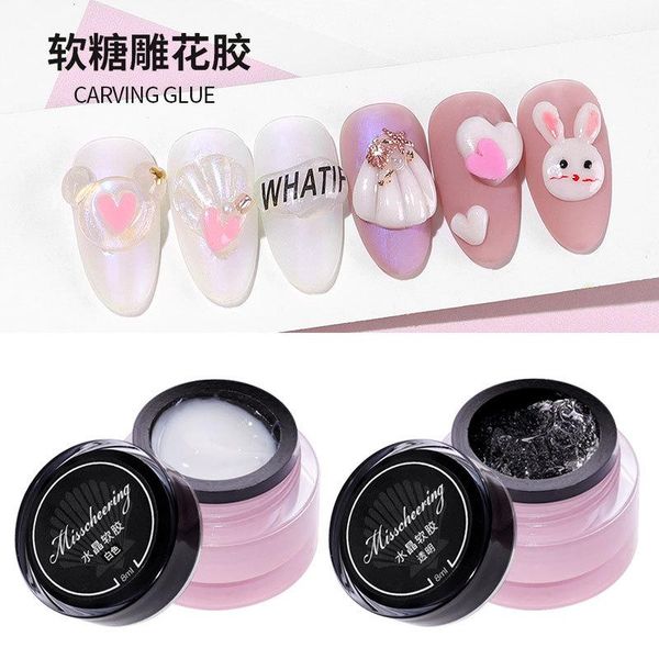 nail gel 8ml sculpture white/clear non sticky 3d solid carving uv glue soak off polish paste diy manicure nails designs, Red;pink
nail gel 8ml sculpture white/clear non sticky 3d solid carving uv glue soak off polish paste diy manicure nails designs, Red;pink