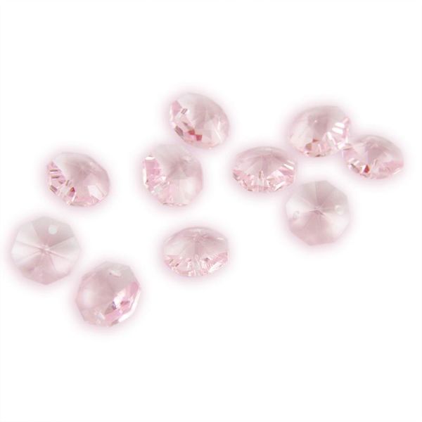 14mm pink crystal glass prisms octagon beads pendant hanging prisms for diy light lamp part decoration
14mm pink crystal glass prisms octagon beads pendant hanging prisms for diy light lamp part decoration