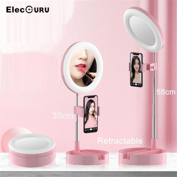 cell phone mounts & holders mobile live fill light with makeup mirror foldable rotatable retractable bracket deskbeauty led ring
cell phone mounts & holders mobile live fill light with makeup mirror foldable rotatable retractable bracket deskbeauty led ring