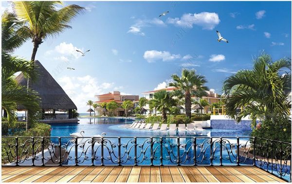 wallpapers 3d wallpaper custom po mural beautiful modern seaside resort in the living room decoration for walls rolls
wallpapers 3d wallpaper custom po mural beautiful modern seaside resort in the living room decoration for walls rolls