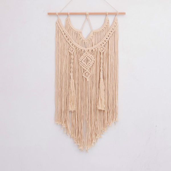 tapestries bohemian tapestry wall hanging decor nordic v shape tassels hand-woven cotton rope wedding decoration room party gift for women
tapestries bohemian tapestry wall hanging decor nordic v shape tassels hand-woven cotton rope wedding decoration room party gift for women