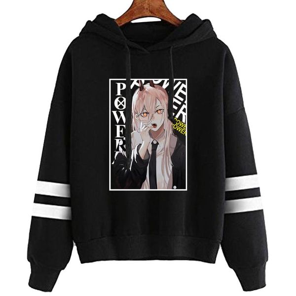 men's hoodies & sweatshirts anime chainsaw man power hoodie cool sweatshirt, Black
men's hoodies & sweatshirts anime chainsaw man power hoodie cool sweatshirt, Black