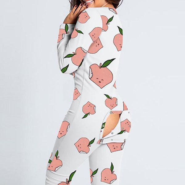 women's jumpsuits & rompers women jumpsuit casual long sleeve pajama bum open homewear functional button flap bodysuit adults playsuit, Black;white
women's jumpsuits & rompers women jumpsuit casual long sleeve pajama bum open homewear functional button flap bodysuit adults playsuit, Black;white