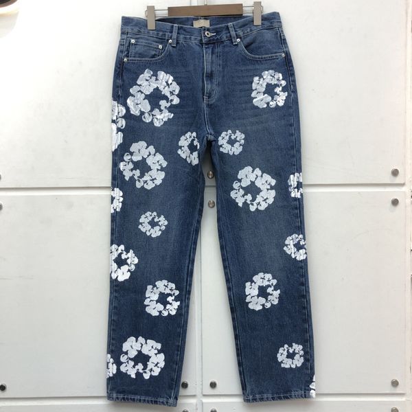 loose damage adhere to denim women's breeches streetwear wear error grip bell bottom jeans 2021 men's clothes if6u, Blue
loose damage adhere to denim women's breeches streetwear wear error grip bell bottom jeans 2021 men's clothes if6u, Blue