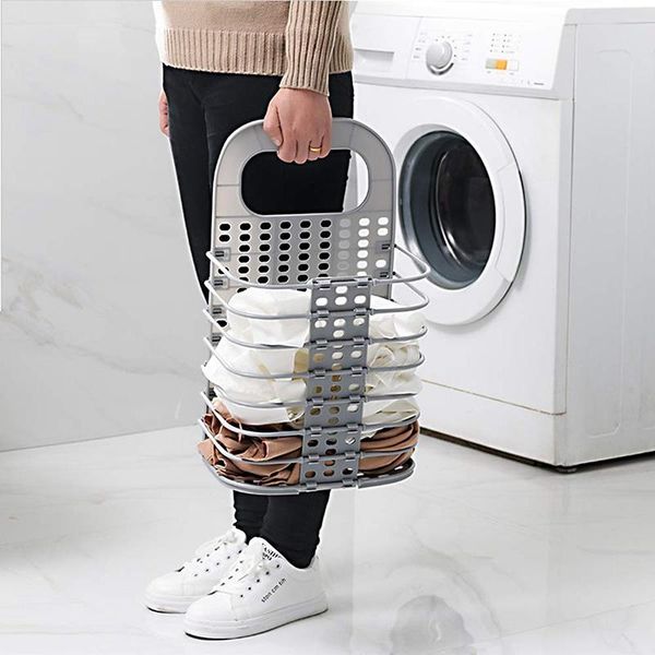 laundry bags 2 packs hanging baskets, folding hampers, storage basket saving space with handle for organizing home, clothes,
laundry bags 2 packs hanging baskets, folding hampers, storage basket saving space with handle for organizing home, clothes,