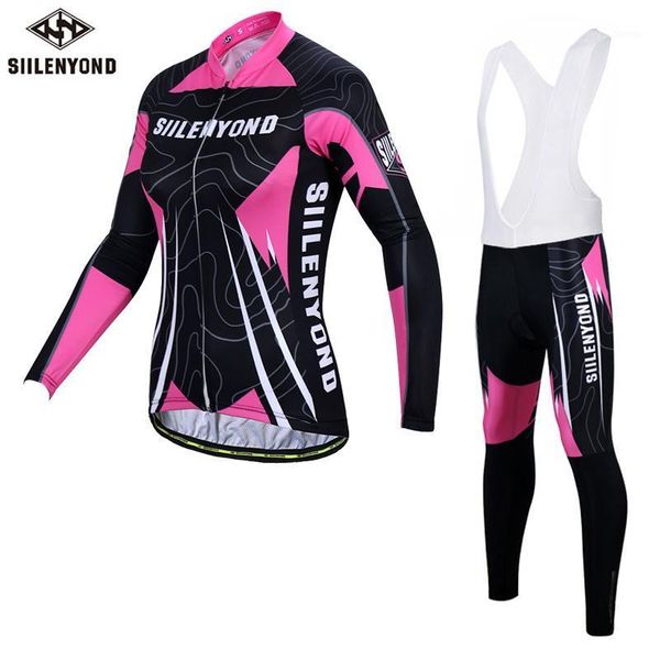 racing sets siilenyond 2021 women long sleeve cycling jersey set breathable mtb bike clothing quick-dry bicycle clothes suit1, Black;blue
racing sets siilenyond 2021 women long sleeve cycling jersey set breathable mtb bike clothing quick-dry bicycle clothes suit1, Black;blue