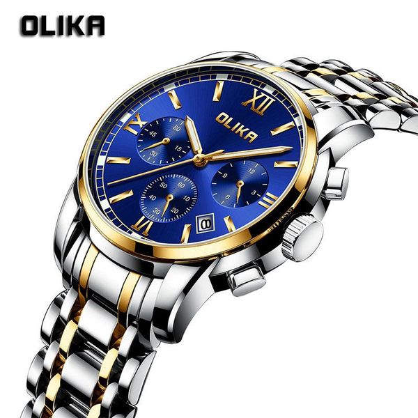 wristwatches 2021 men watch luxury brand date military fashion waterproof quartz leather wristwatch gold relogio masculino, Slivery;brown
wristwatches 2021 men watch luxury brand date military fashion waterproof quartz leather wristwatch gold relogio masculino, Slivery;brown