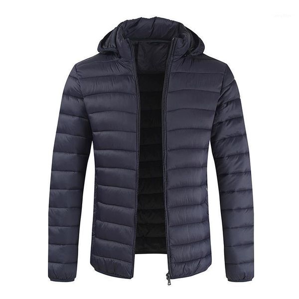 men's jackets autumn and winter cotton padded jacket solid color hooded light down, Black;brown
men's jackets autumn and winter cotton padded jacket solid color hooded light down, Black;brown