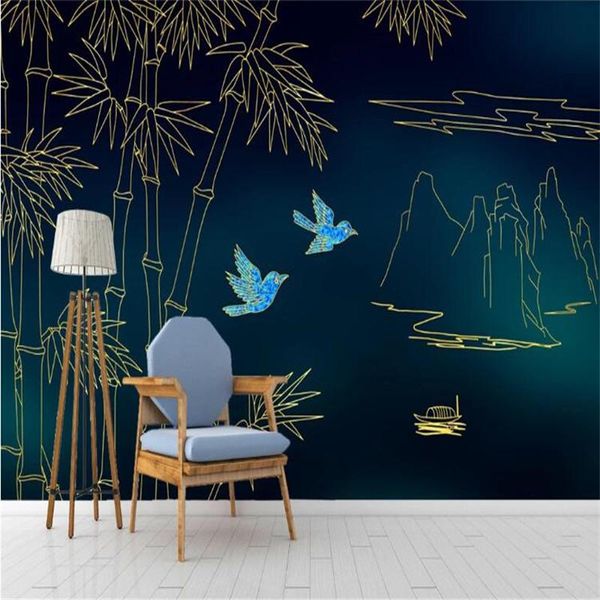 wallpapers milofi customized 3d wallpaper mural chinese golden embossed lines bamboo leaf bird nordic background wall
wallpapers milofi customized 3d wallpaper mural chinese golden embossed lines bamboo leaf bird nordic background wall