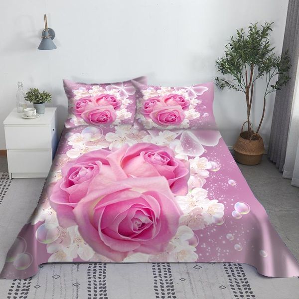 sheets & sets pink beautiful flowers bed sheet set and cases 3d bedding digital printing flat king size
sheets & sets pink beautiful flowers bed sheet set and cases 3d bedding digital printing flat king size
