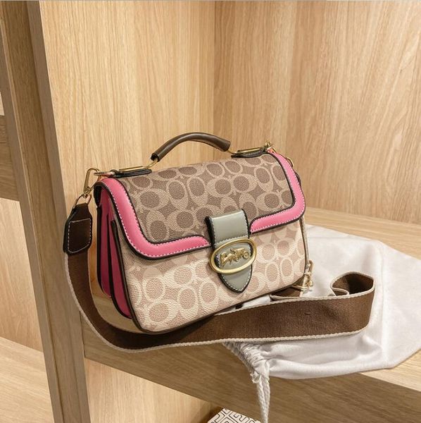 factory wholesale leather women shoulder bags sweet little fresh pink handbag street trend contrast color saddle bag fashion polka dot print, Black;red
factory wholesale leather women shoulder bags sweet little fresh pink handbag street trend contrast color saddle bag fashion polka dot print, Black;red