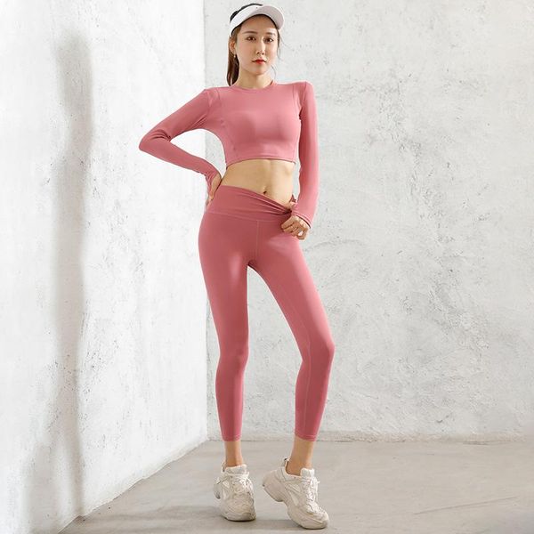 yoga outfit seamless women set workout sportswear gym clothing quick dry running fitness long sleeve crop high waist leggings suit
yoga outfit seamless women set workout sportswear gym clothing quick dry running fitness long sleeve crop high waist leggings suit