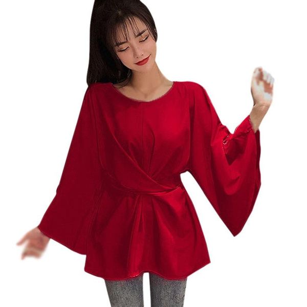 women's blouses & shirts woman deep v-neck black button lantern flare long sleeve lace up slim fashion spring 2021, White
women's blouses & shirts woman deep v-neck black button lantern flare long sleeve lace up slim fashion spring 2021, White