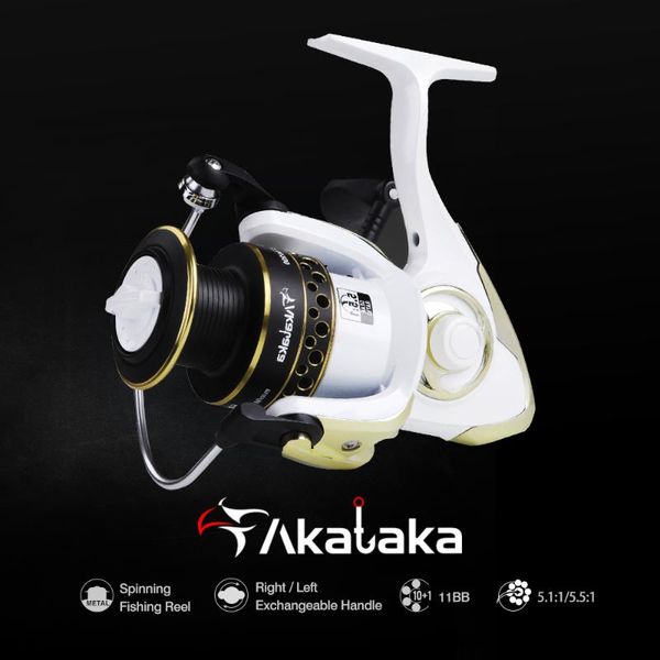 baitcasting reels akataka eagle spinning fishingl rod saltwater 2000/3000/4000 5.1:1 5.5:1 10+1bb max drag 17.64lbs 26.46lbs for bass
baitcasting reels akataka eagle spinning fishingl rod saltwater 2000/3000/4000 5.1:1 5.5:1 10+1bb max drag 17.64lbs 26.46lbs for bass