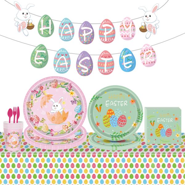 easter flag banner disposable cutlery set dinner plate paper cup knife fork spoon party decoration happy easter letters bunny rabbit corrots
easter flag banner disposable cutlery set dinner plate paper cup knife fork spoon party decoration happy easter letters bunny rabbit corrots