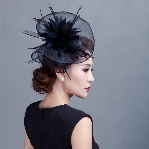 stingy brim hats gift cocktail wedding party headpiece fashion headwear formal feather women chic fascinator hat, Blue;gray
stingy brim hats gift cocktail wedding party headpiece fashion headwear formal feather women chic fascinator hat, Blue;gray