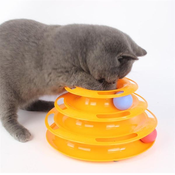 cat toys crazy ball disk funny 3 layers interactive pet turntable amusement plate triple play disc toy for kitten orange/green
cat toys crazy ball disk funny 3 layers interactive pet turntable amusement plate triple play disc toy for kitten orange/green