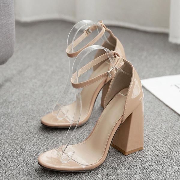 high heel sandal for women female shoe buckle strap large size high-heeled block comfort gladiator girls leather beige big fashi, Black
high heel sandal for women female shoe buckle strap large size high-heeled block comfort gladiator girls leather beige big fashi, Black