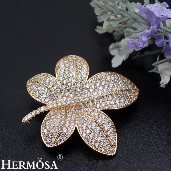 pins, brooches hermosa jewelry exquisite zircon lucky leaf design brooch for women yellow gold pins shiny party gift wedding jewellery, Gray
pins, brooches hermosa jewelry exquisite zircon lucky leaf design brooch for women yellow gold pins shiny party gift wedding jewellery, Gray