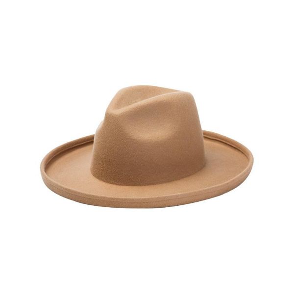 wide brim hats men wool retro cowboy hat fashion casual outdoor warmth travel po women jazz fedora panama, Blue;gray 
wide brim hats men wool retro cowboy hat fashion casual outdoor warmth travel po women jazz fedora panama, Blue;gray