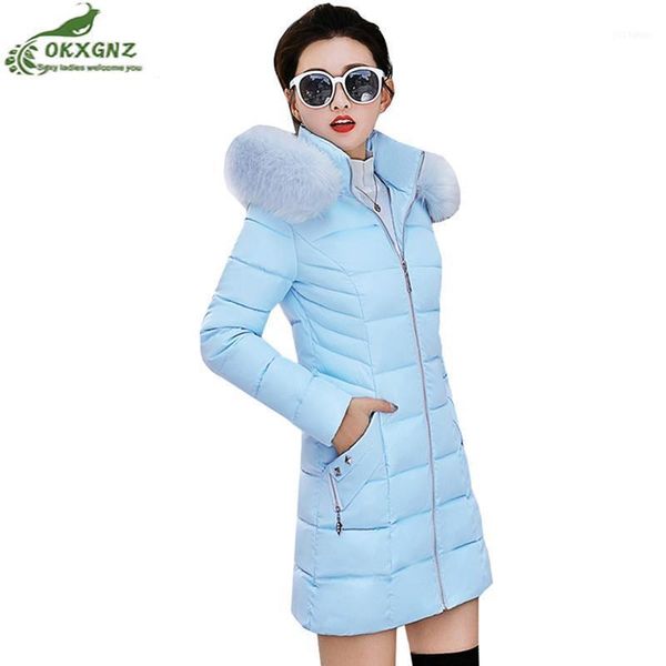 fashion 2021 autumn winter women coat fur collar medium long hoodie down cotton jacket plus size thick parkas1, Black
fashion 2021 autumn winter women coat fur collar medium long hoodie down cotton jacket plus size thick parkas1, Black