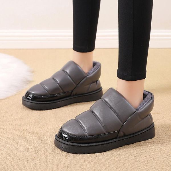 boots for men women snow winter warm plush waterproof slip-on shoes flat casual ankle, Black
boots for men women snow winter warm plush waterproof slip-on shoes flat casual ankle, Black