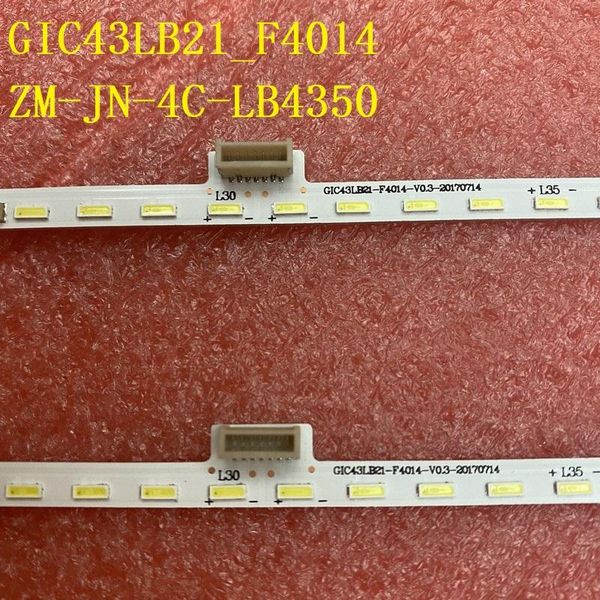 strips kit 2pcs led backlight strip for l43p6us gic43lb21_f4014_v0.3 zm-jn-4c-lb4350-zm02l 43p6f 43t2f 43a860u lvf430neal lvu430nebl
strips kit 2pcs led backlight strip for l43p6us gic43lb21_f4014_v0.3 zm-jn-4c-lb4350-zm02l 43p6f 43t2f 43a860u lvf430neal lvu430nebl