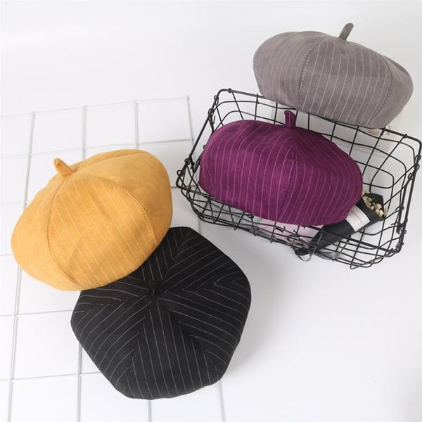 berets 1pc corduroy striped beret solid color octagonal hat fashion beanie painter for adult(black), Blue;gray
berets 1pc corduroy striped beret solid color octagonal hat fashion beanie painter for adult(black), Blue;gray