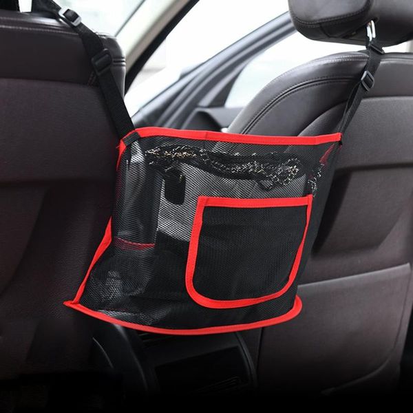 car organizer handbag holder pocket mesh practical storage convenient tote bag