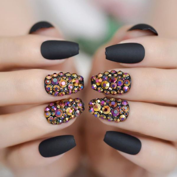 false nails medium coffin pure black color gel tips decoration hand dummy fake stick on rhinestone nail imabc, Red;gold
false nails medium coffin pure black color gel tips decoration hand dummy fake stick on rhinestone nail imabc, Red;gold