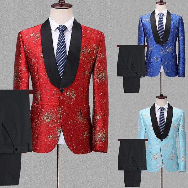 three-pieces men suits nightclub bar tuxedos slim fit groom party coat tailored night performance singer work wear wedding suit, Black;gray
three-pieces men suits nightclub bar tuxedos slim fit groom party coat tailored night performance singer work wear wedding suit, Black;gray