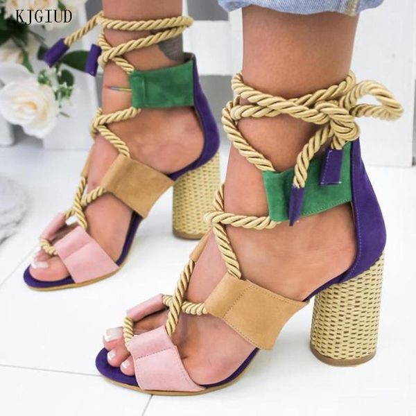sandals 2021 summer female fashion large size high heel color matching rope strap fish mouth shoes chaussures femme, Black
sandals 2021 summer female fashion large size high heel color matching rope strap fish mouth shoes chaussures femme, Black