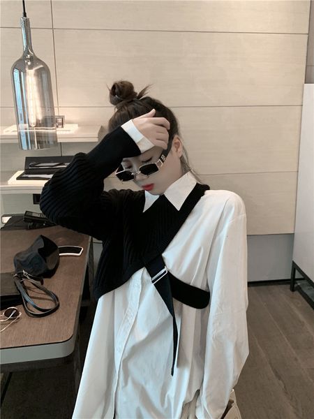 cyjr 2021 new autumn arrivals long turn down collar one shirt only short mesh sleeve two women's ensemble lzl8, Gray
cyjr 2021 new autumn arrivals long turn down collar one shirt only short mesh sleeve two women's ensemble lzl8, Gray