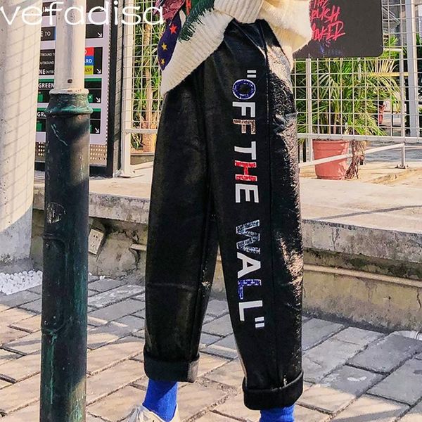 women's pants & capris vefadisa beaded letter winter warm plush pu women elastic waist black/ red for girls harajuku trouser zld270, Black;white
women's pants & capris vefadisa beaded letter winter warm plush pu women elastic waist black/ red for girls harajuku trouser zld270, Black;white