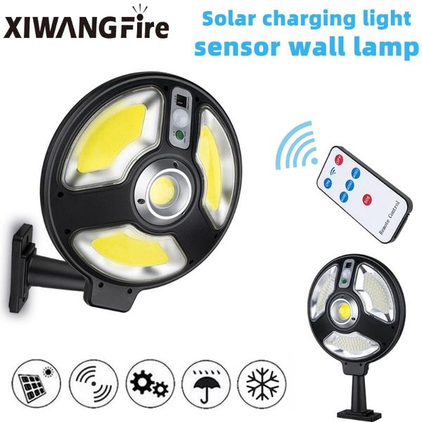 solar lamps led motion sensor garden light outdoor household wall cob super bright lighting street energy saving
solar lamps led motion sensor garden light outdoor household wall cob super bright lighting street energy saving