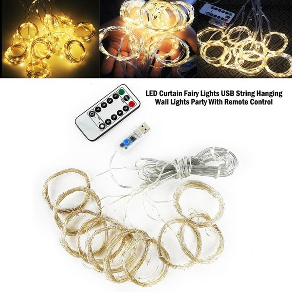 party decoration curtain led 3x1m string light usb fairy copper wire remote control christmas wedding garden window outside
party decoration curtain led 3x1m string light usb fairy copper wire remote control christmas wedding garden window outside