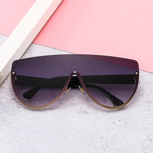 fashionable men and women all-match metal big frame sunglasses personality one piece half frame trendy sunglasses european and american, White;black
fashionable men and women all-match metal big frame sunglasses personality one piece half frame trendy sunglasses european and american, White;black