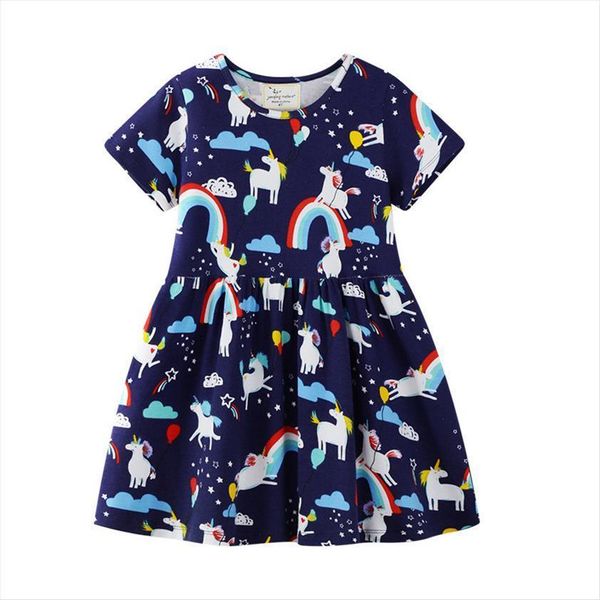 jumping meters brand princess unicorns girl dresses girls baby clothing summer animals print cotton childrens party dress, Red;yellow
jumping meters brand princess unicorns girl dresses girls baby clothing summer animals print cotton childrens party dress, Red;yellow