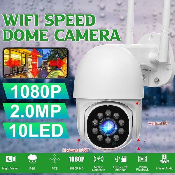 10-led ptz rotation cctv network camera waterproof outdoor speed dome wifi surveillance cameras wireless home security monitor
10-led ptz rotation cctv network camera waterproof outdoor speed dome wifi surveillance cameras wireless home security monitor
