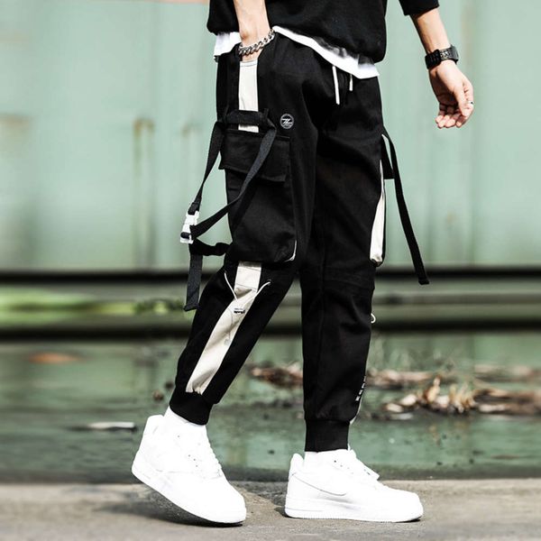 2020 new style overalls autumn and winter patchwork leggings men's hip hop casual pants, Black
2020 new style overalls autumn and winter patchwork leggings men's hip hop casual pants, Black