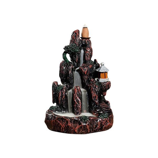 fragrance lamps resin mountain shape smoke waterfall backflow incense burner censer holder decor furnace aromatic home office c
fragrance lamps resin mountain shape smoke waterfall backflow incense burner censer holder decor furnace aromatic home office c